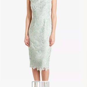 TED BAKER Mint Lace Dress UK3/US8